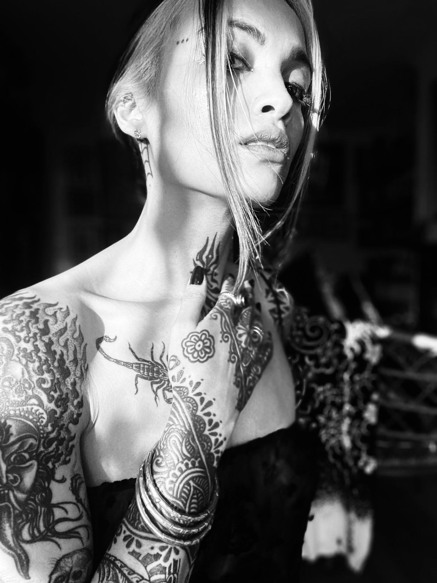 Raw Elegance "Luna" Bangle