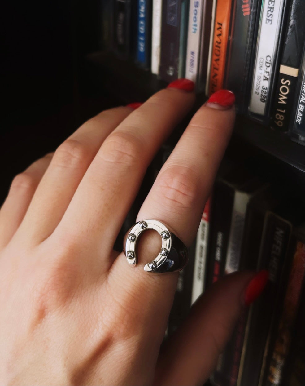 The True Romance Horseshoe Ring