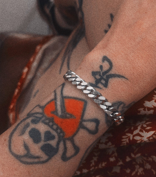 Vintage Unisex Heavy Link Bracelet