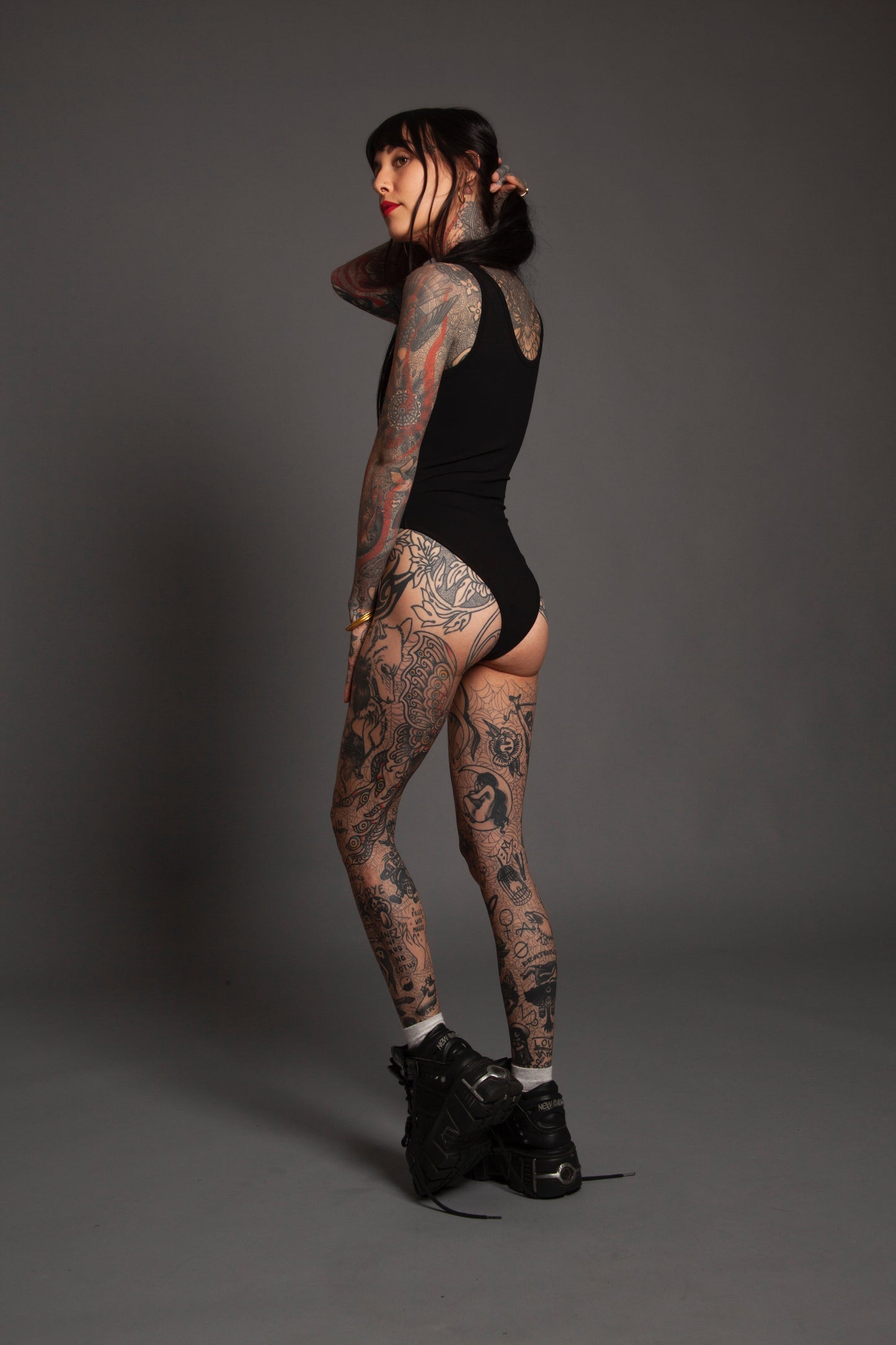 Classic Apparel: Black Leotard