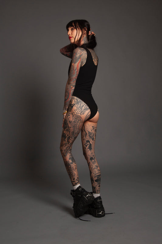 Classic Apparel: Black Leotard