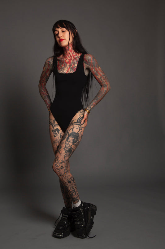 Classic Apparel: Black Leotard