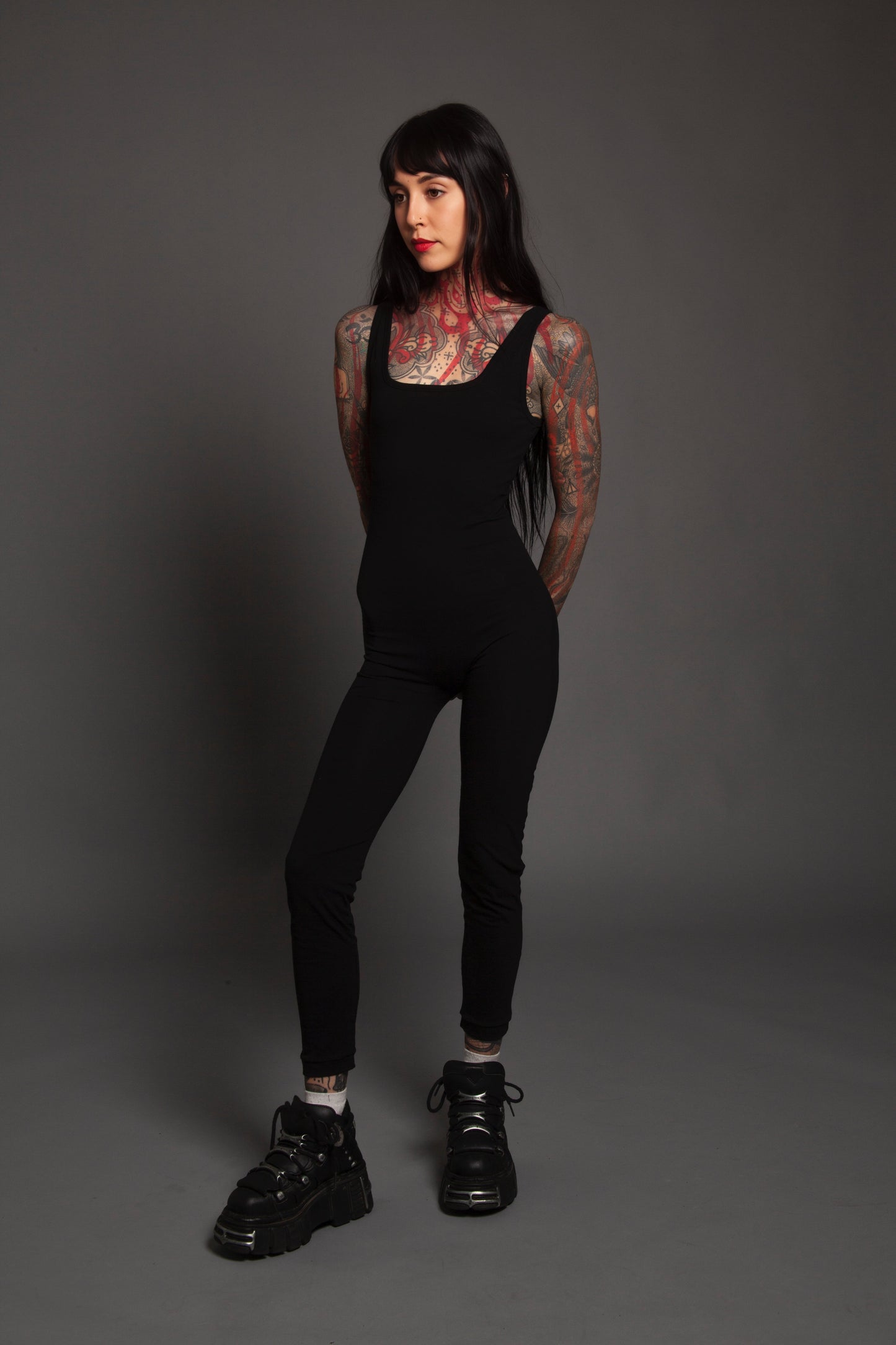 Classic Apparel: Form Fitting Jumpsuit