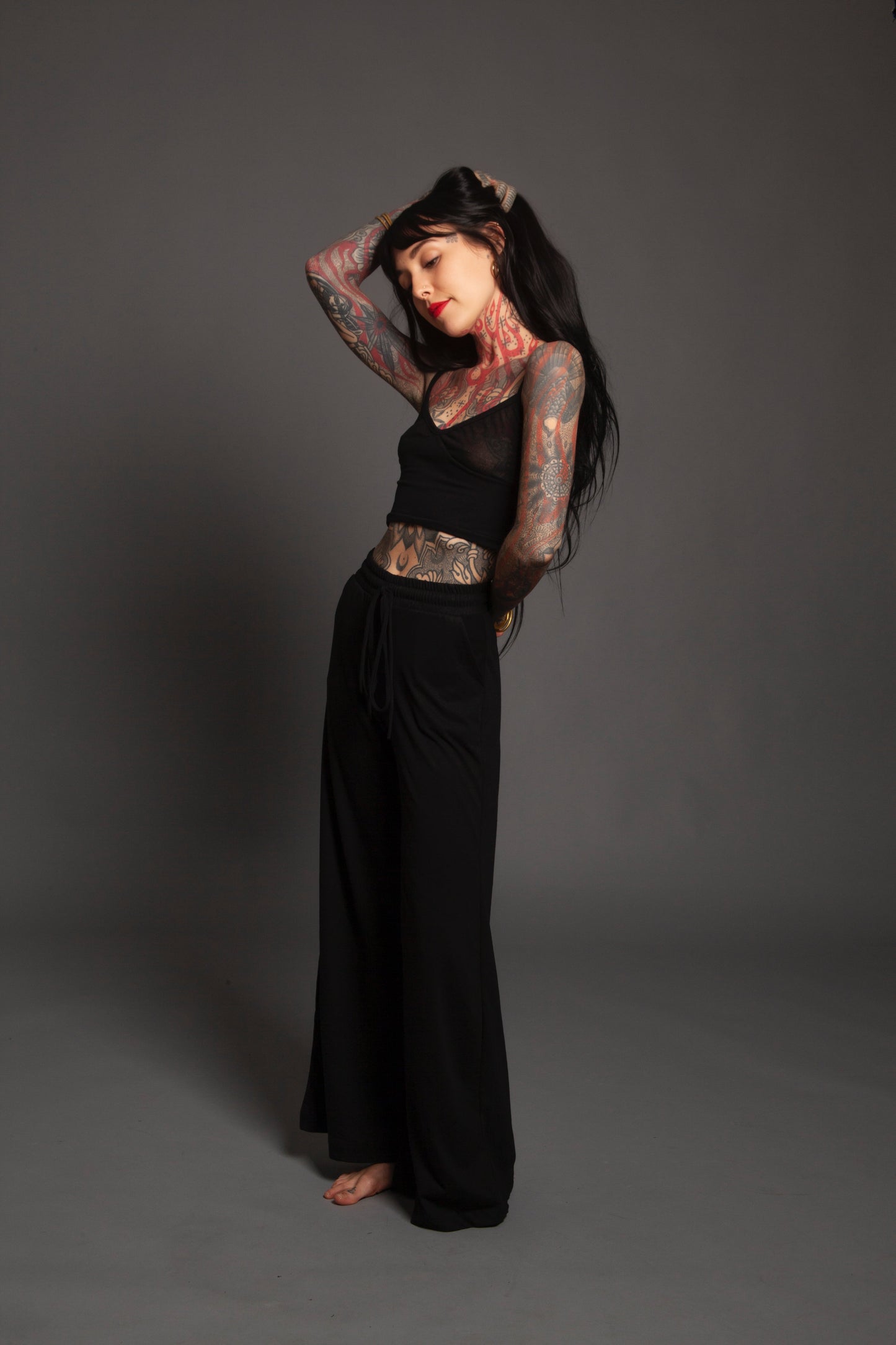 Classic Apparel: XXXtra Soft PJ Set With Wide Leg Pants