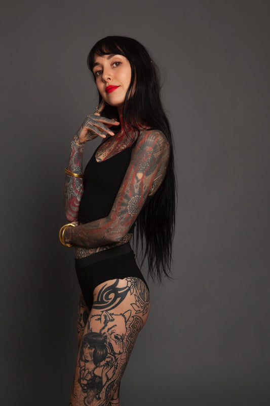 Classic Apparel: All Black Underwear Set