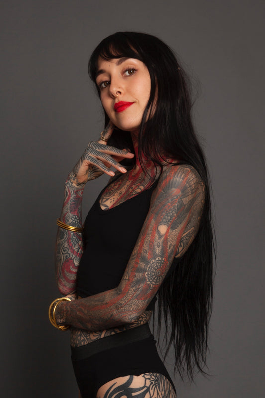 Classic Apparel: Black Cropped Cami