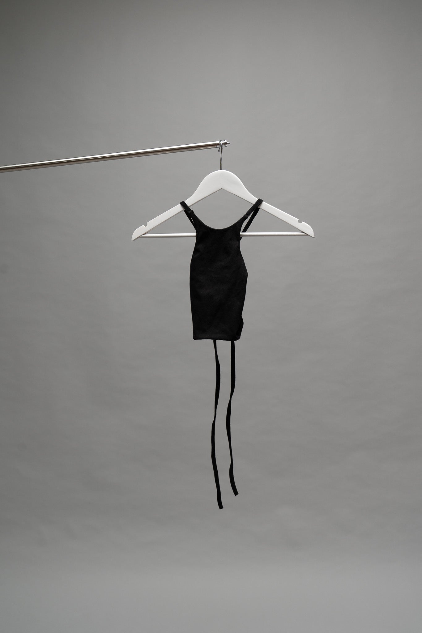 Classic Apparel: Black Racer Vest Tie Back