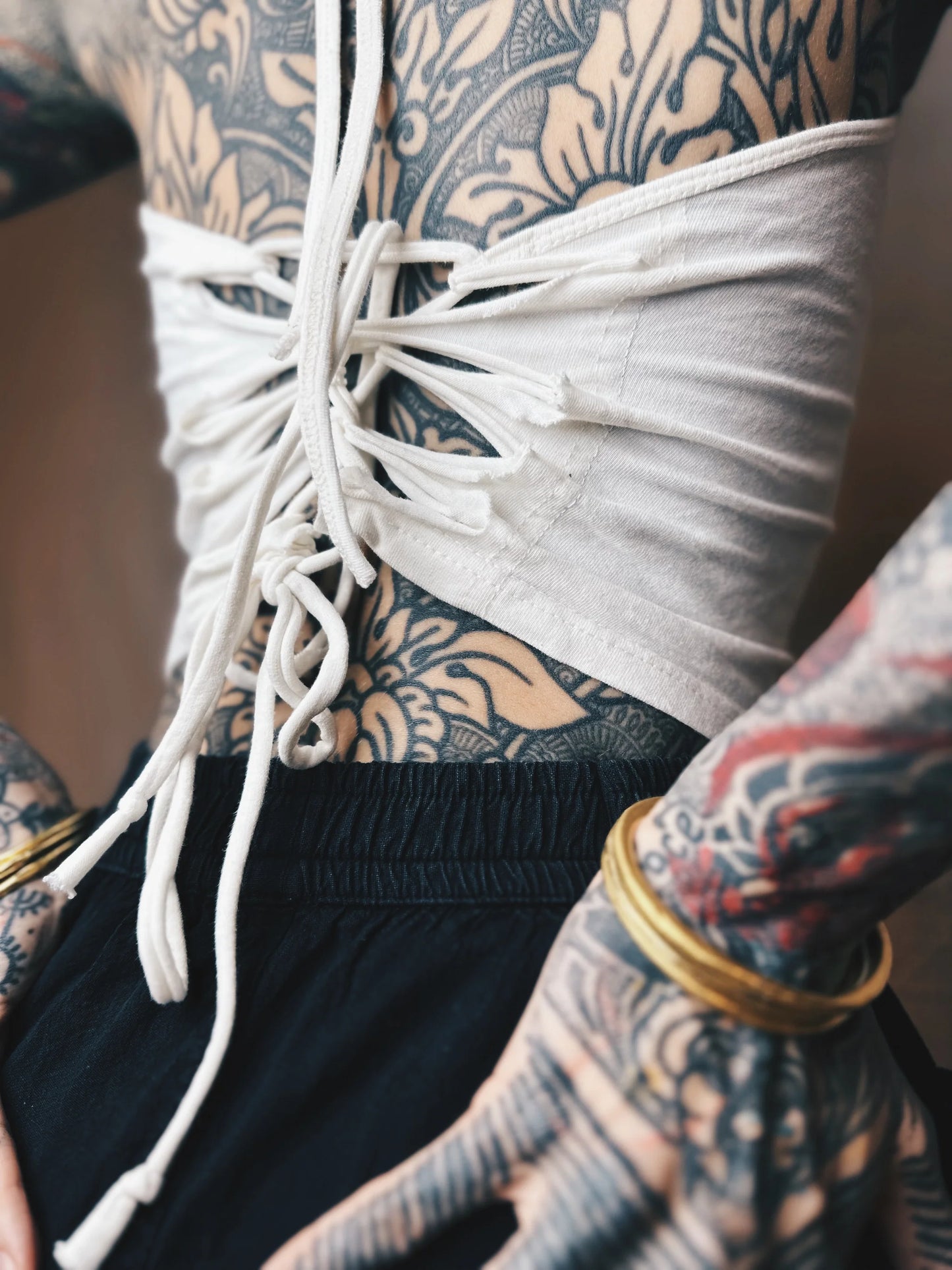 Classic Apparel: White Halter