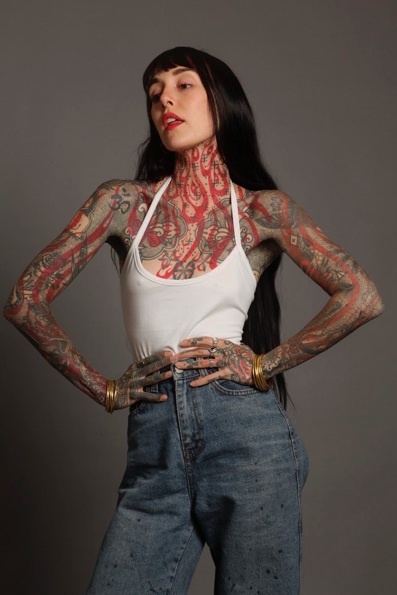 Classic Apparel: White Halter