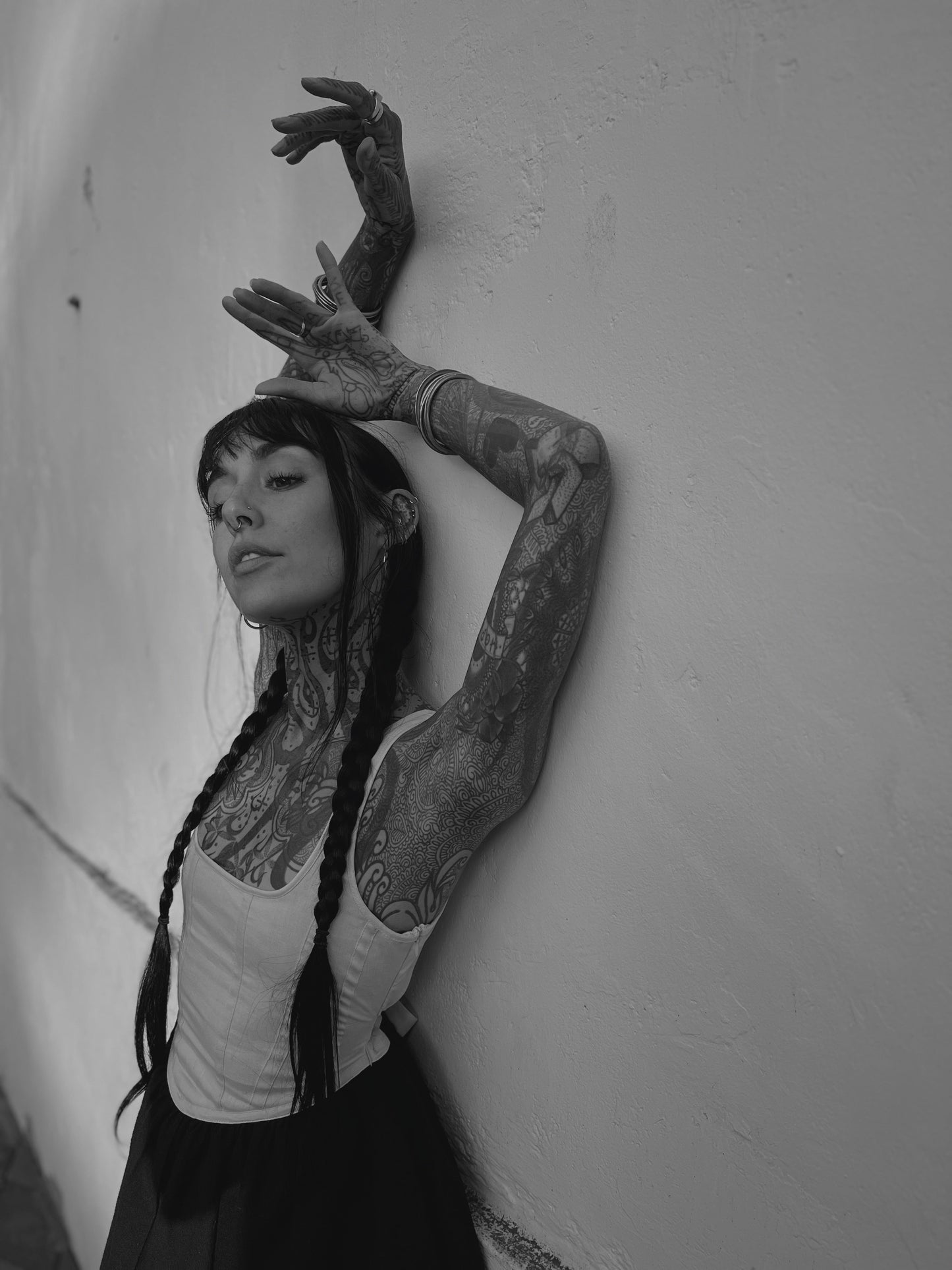 Classic Apparel: "Sweetheart" Dress (White and Black)