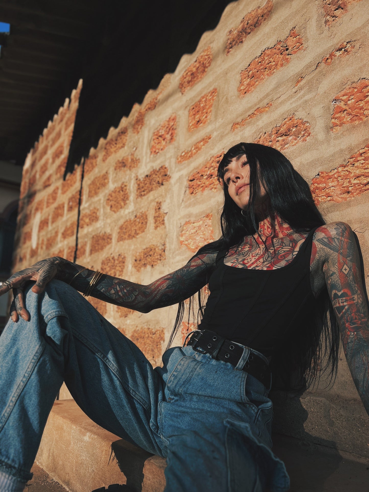 Classic Apparel: Soft Black Corset Vest