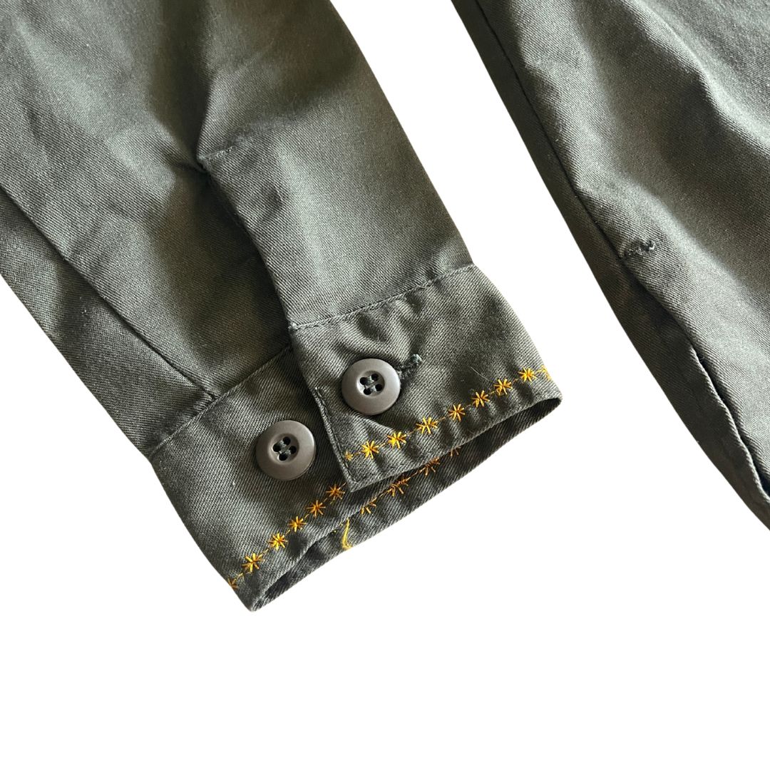 Raw Revival: Vintage Women's Utility Jacket