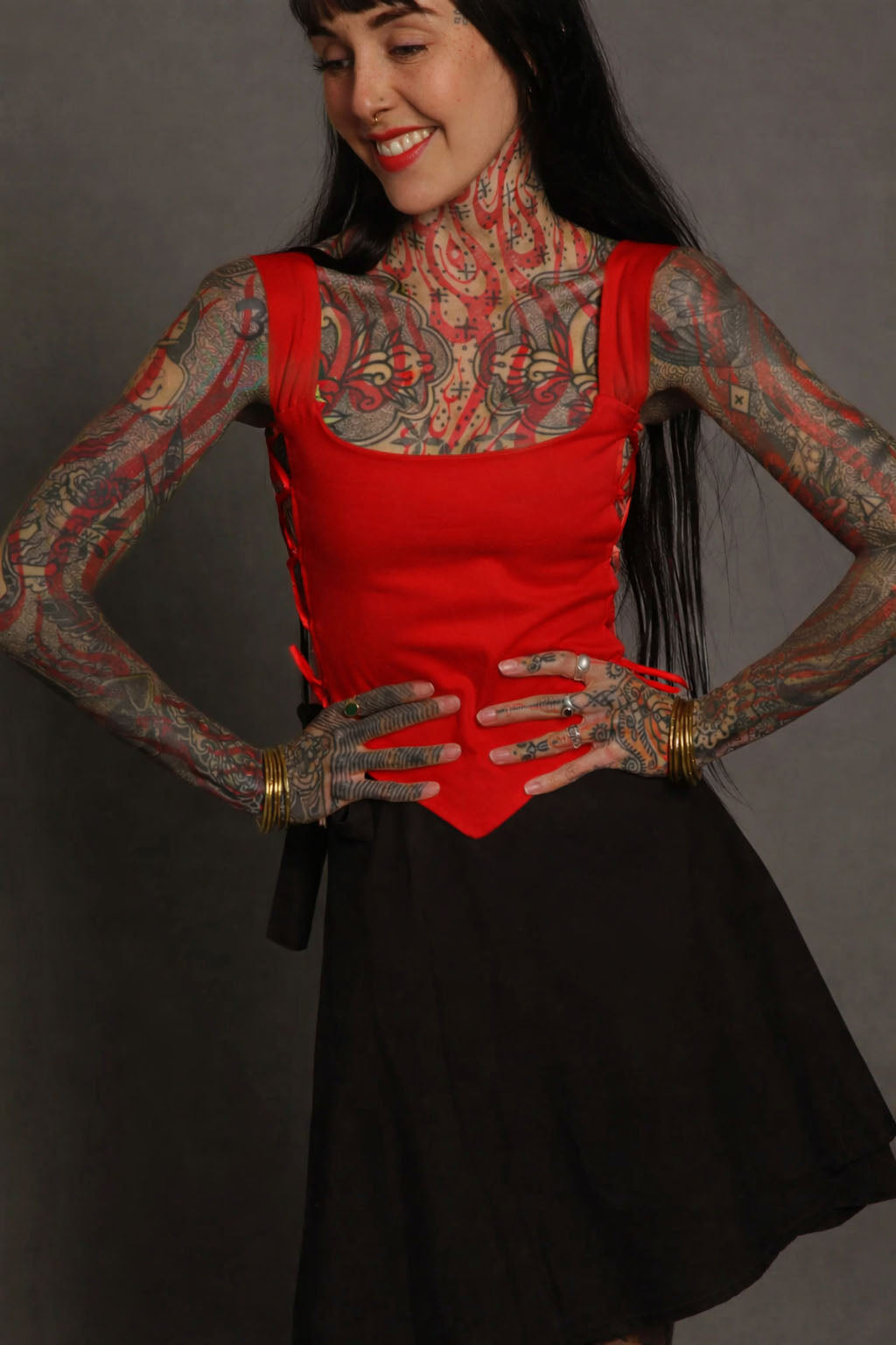 Classic Apparel: Red Vivienne Corset