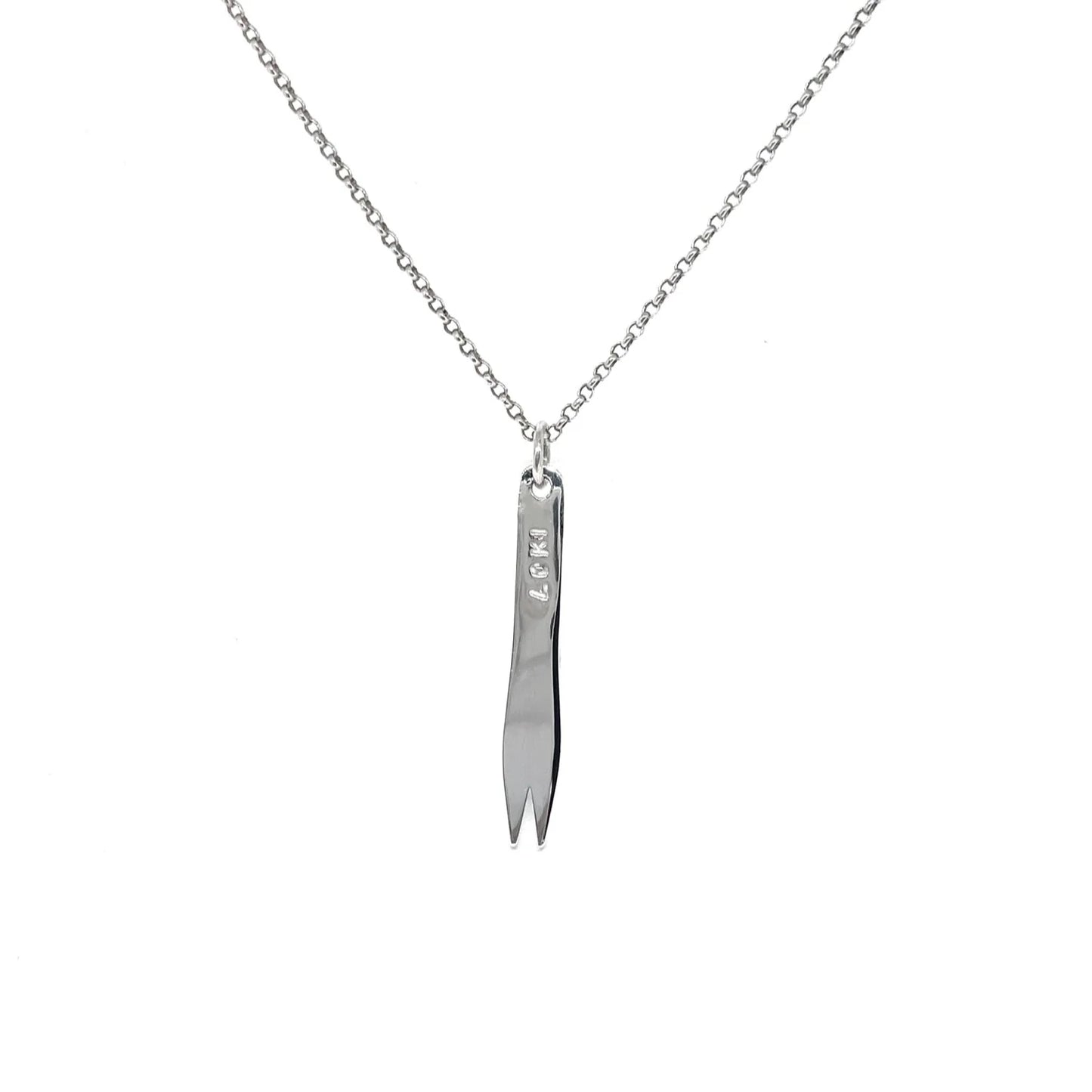 Chip Fork Pendant
