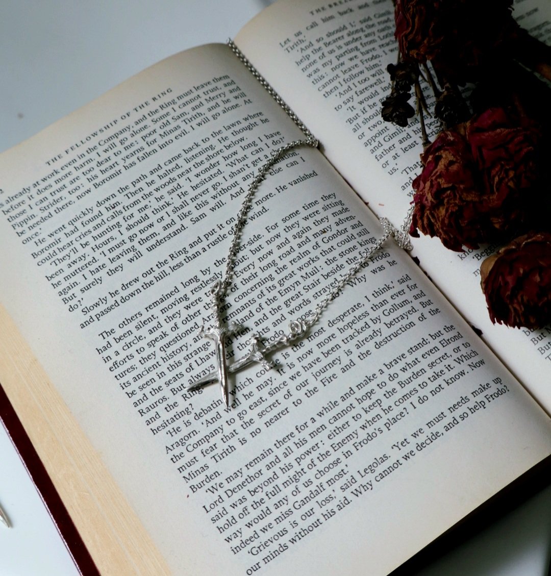 Crossed Swords Pendant