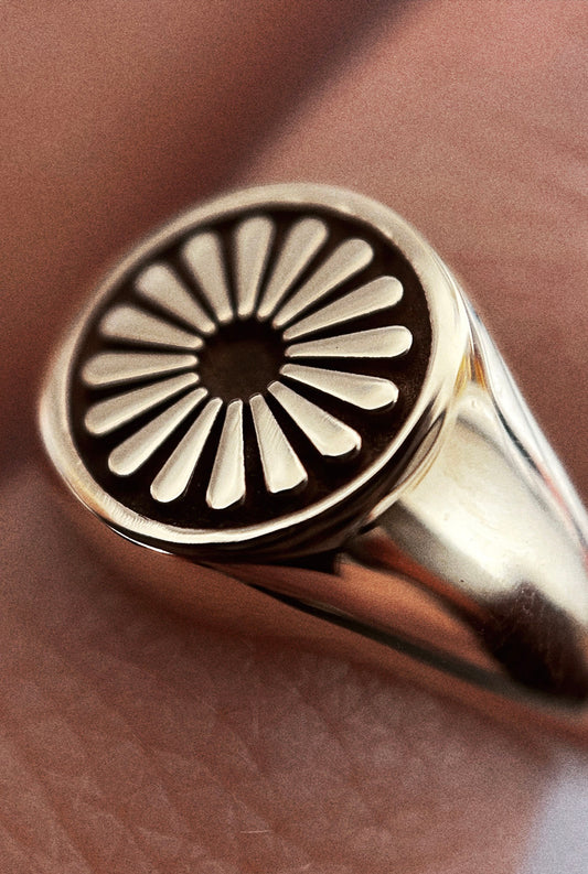 Romani Chakra Wheel Ring