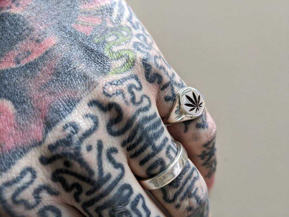 Electric Sun Store X Hannah Pixie Snow: "Mary Jane" OG Kush Ring