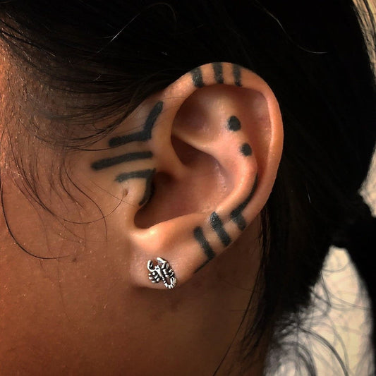Scorpion Ear Studs