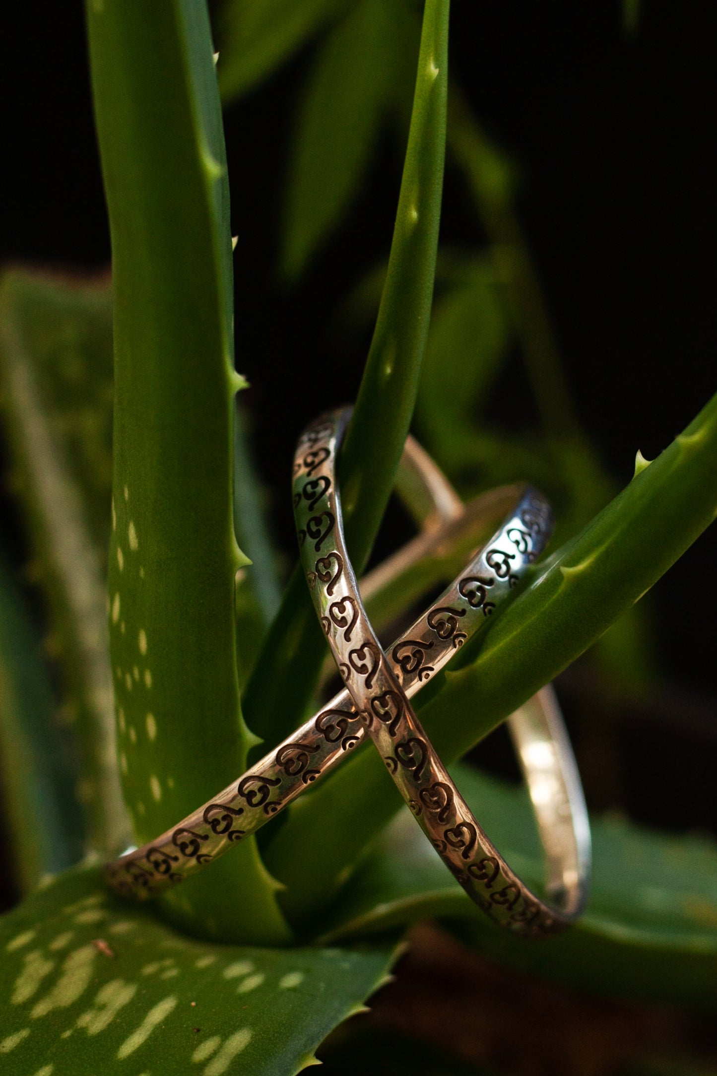 Electric Sun Store X Hannah Pixie Snow: OM Bangle