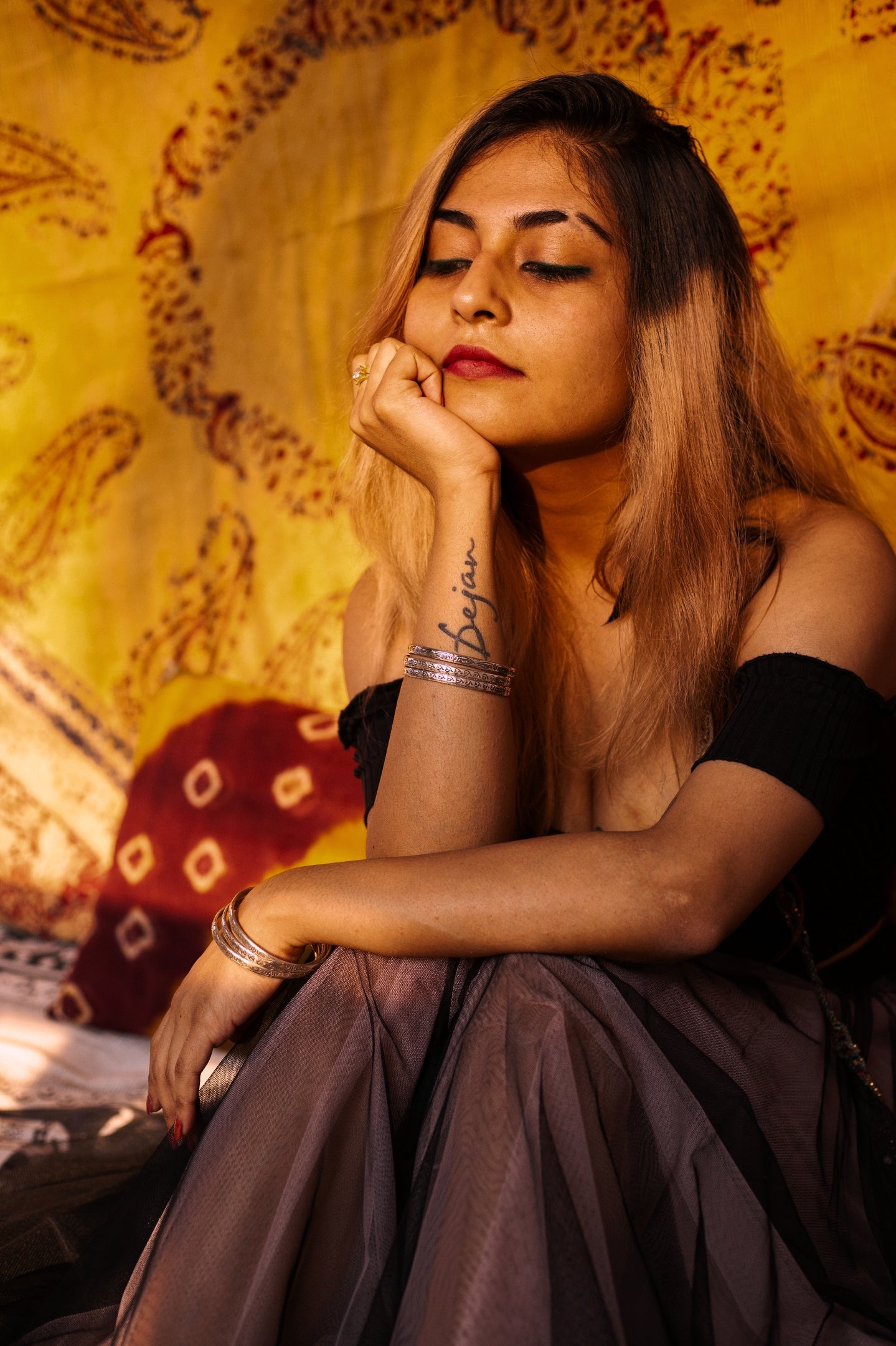 Electric Sun Store X Hannah Pixie Snow: OM Bangle