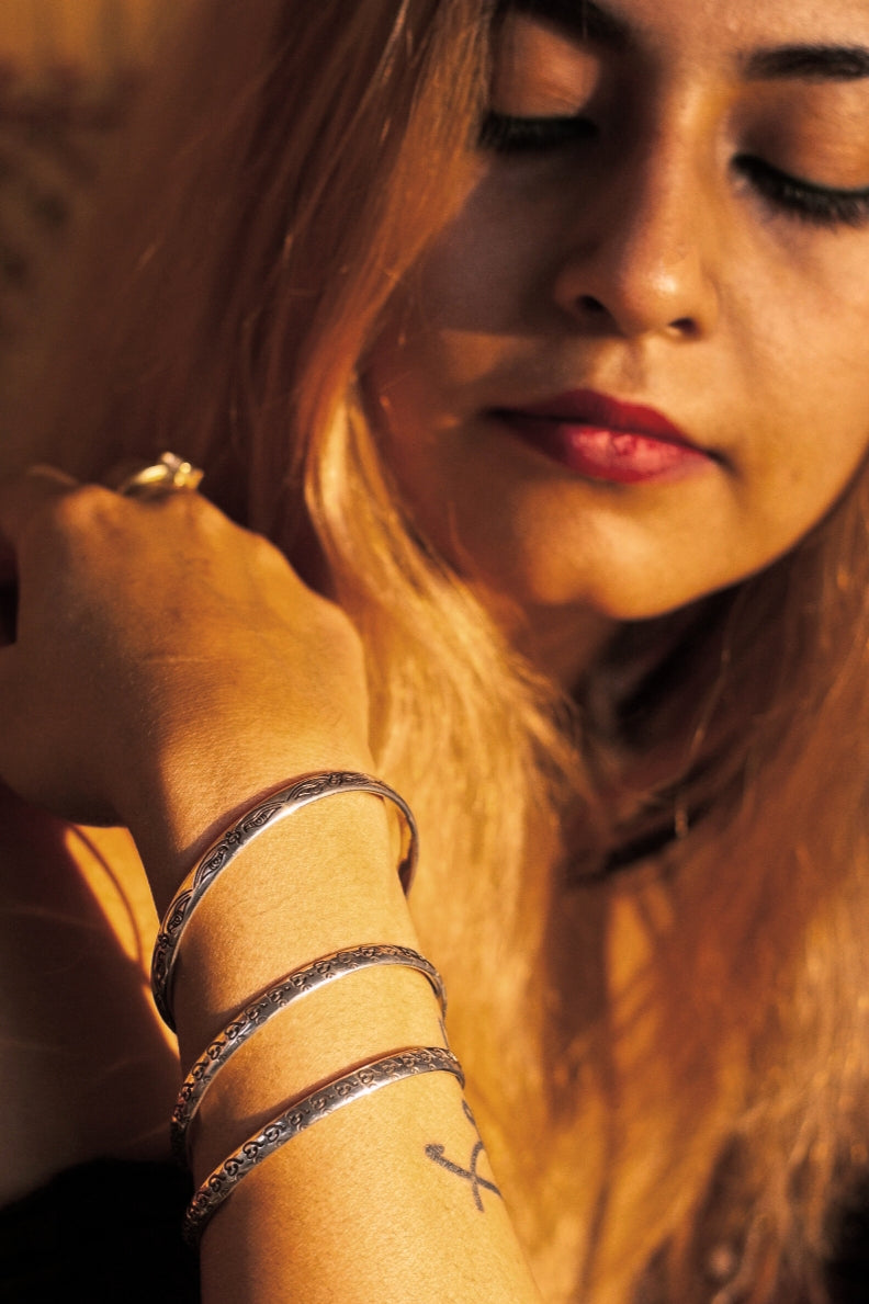 Electric Sun Store X Hannah Pixie Snow: OM Bangle