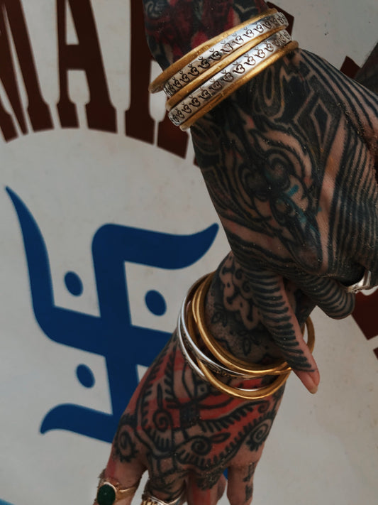 Electric Sun Store X Hannah Pixie Snow: OM Bangle