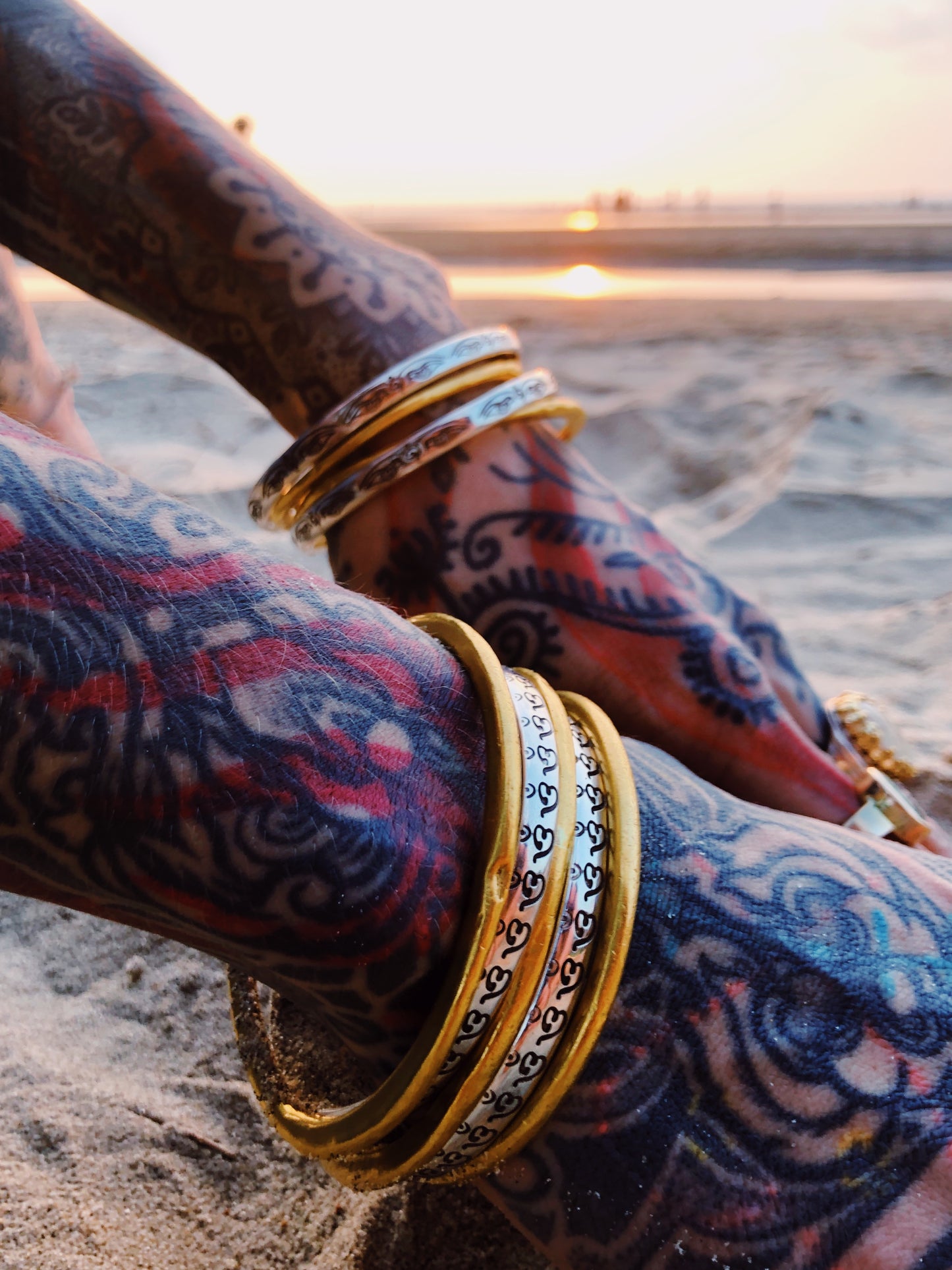 Electric Sun Store X Hannah Pixie Snow: OM Bangle