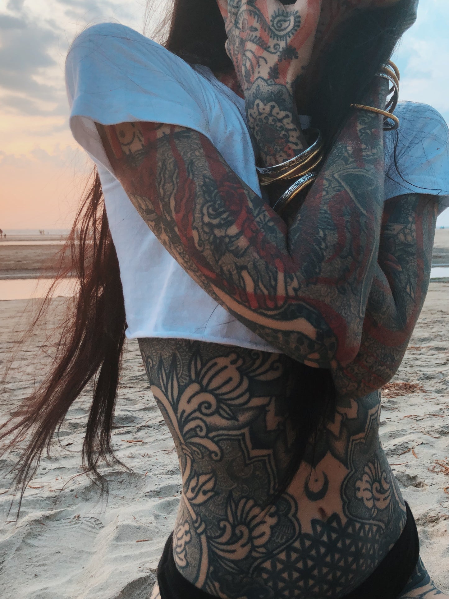 Electric Sun Store X Hannah Pixie Snow: OM Bangle