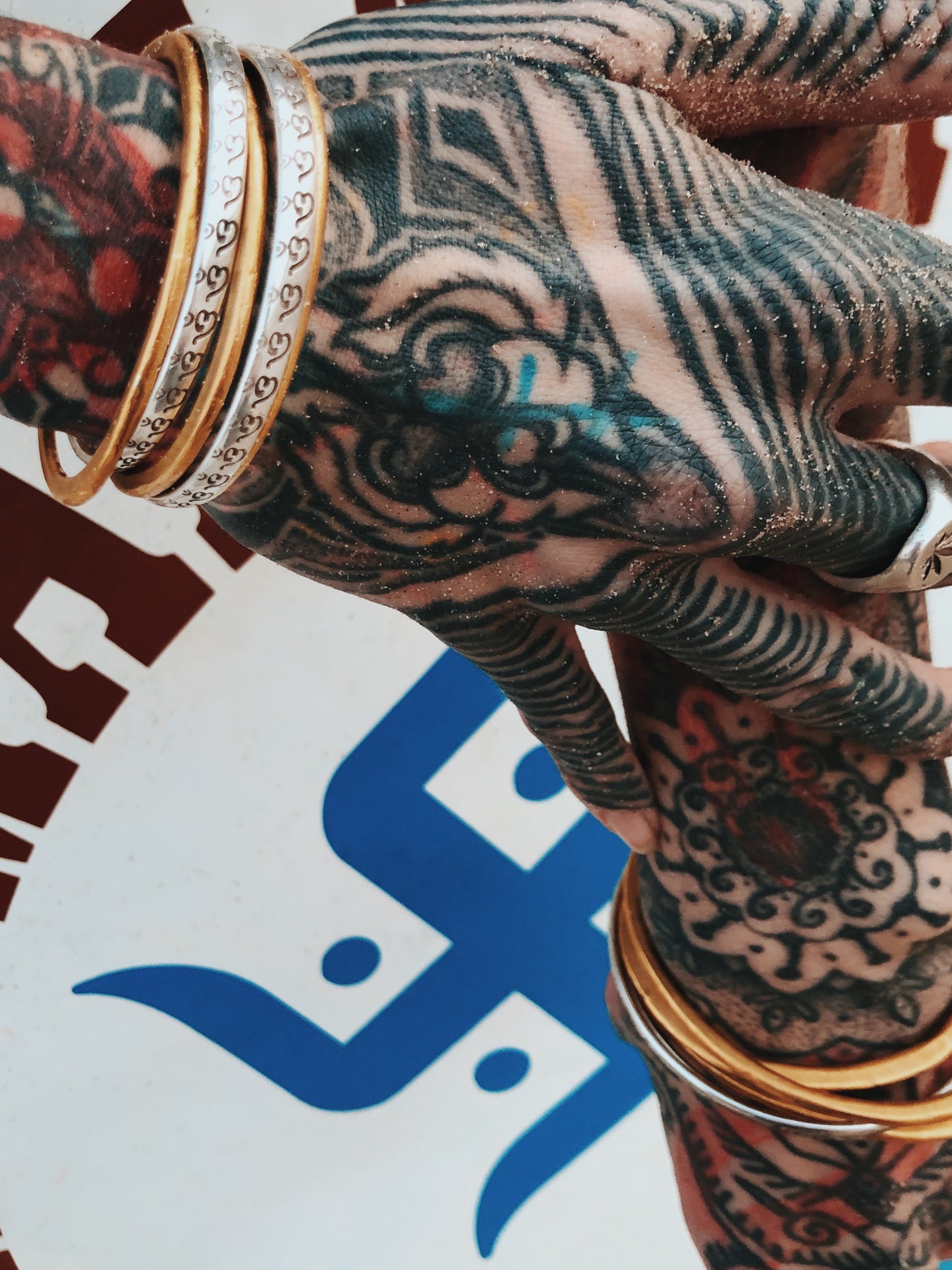 Electric Sun Store X Hannah Pixie Snow: OM Bangle