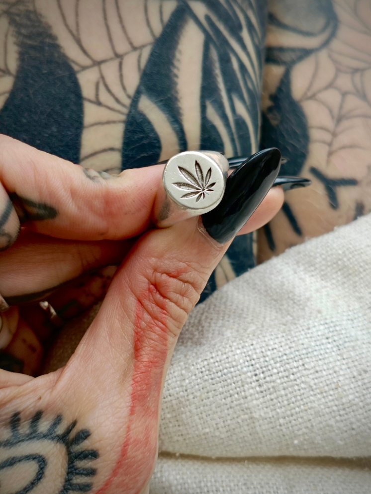 Electric Sun Store X Hannah Pixie Snow: "Mary Jane" OG Kush Ring