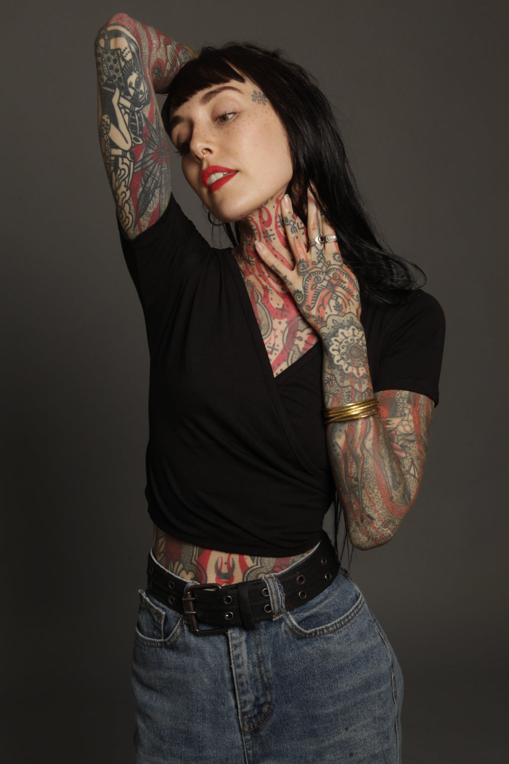 Wrap Top (Black)