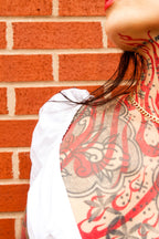 Baby Doll Dress in China White