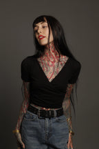 Wrap Top (Black)