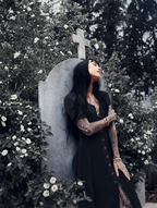 In Bloom Dress (Black)