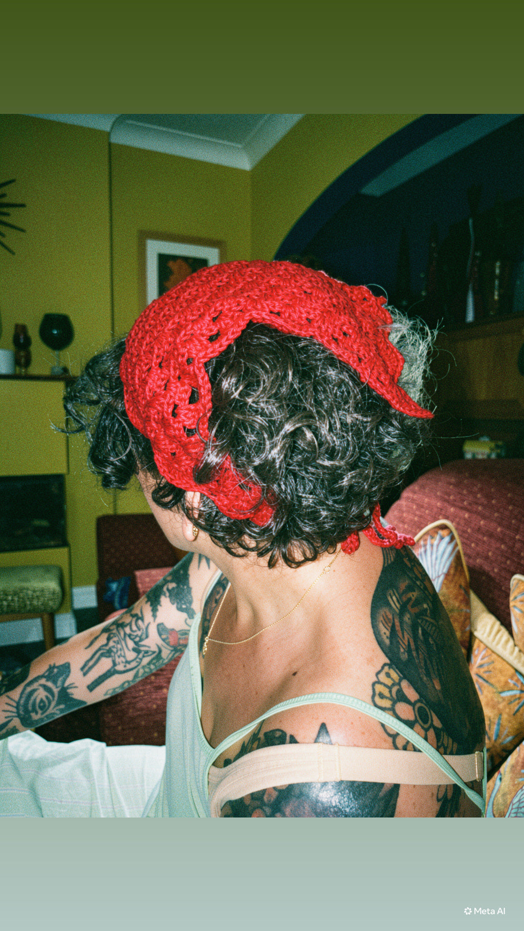 Limited Edition: Ruth Lane Community Crochet Headscarf