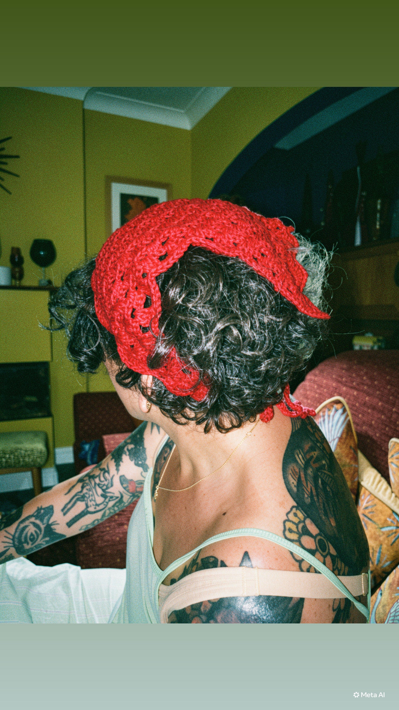 Limited Edition: Ruth Lane Community Crochet Headscarf