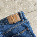 The Perfect Nudie Jeans with a Red Flame
