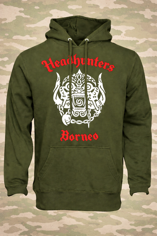 Borneo-inspired Headhunter Hoodoe (Army Green)