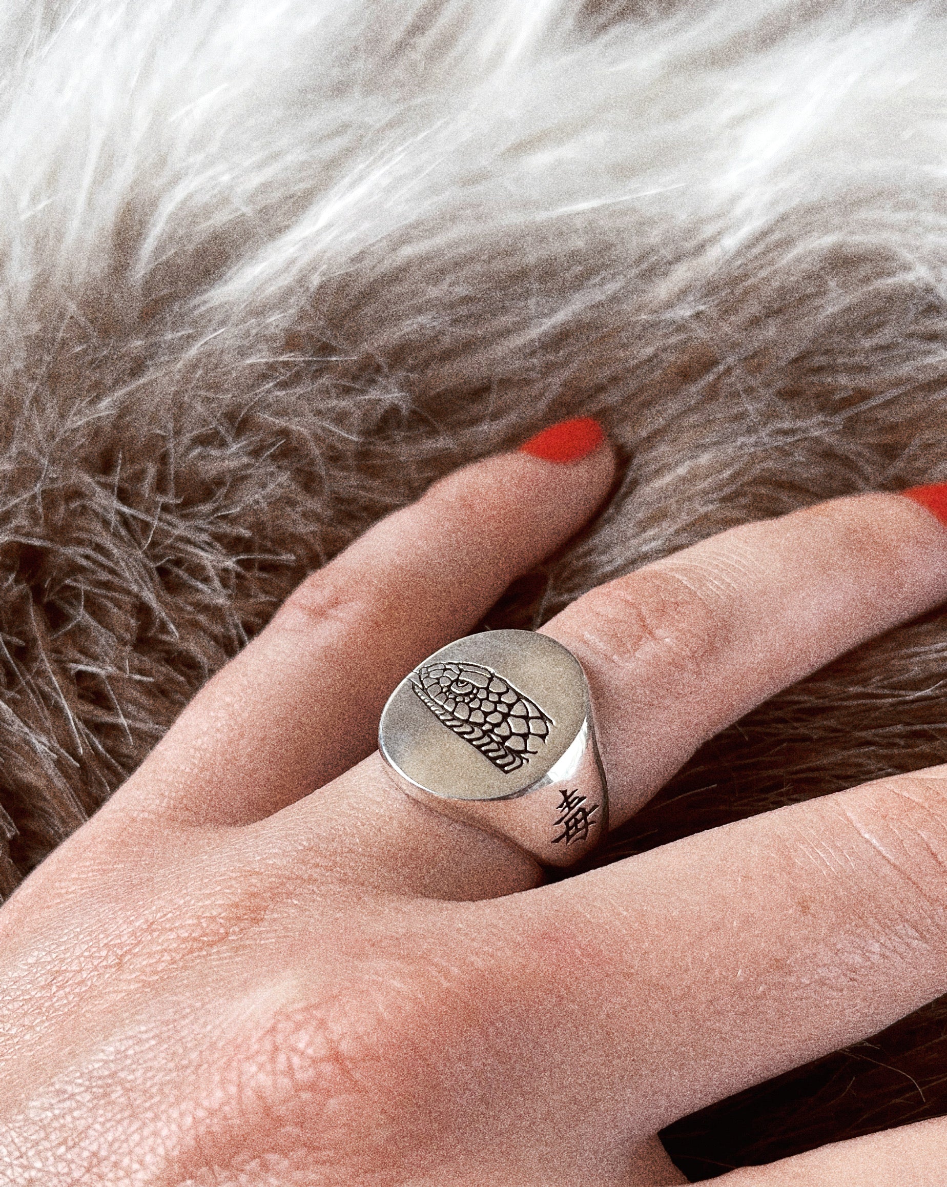The Hebi Snake Ring