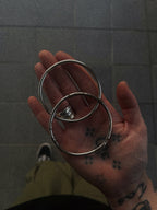 "Children of The Sun" Stacking Bangle (Sterling Silver)
