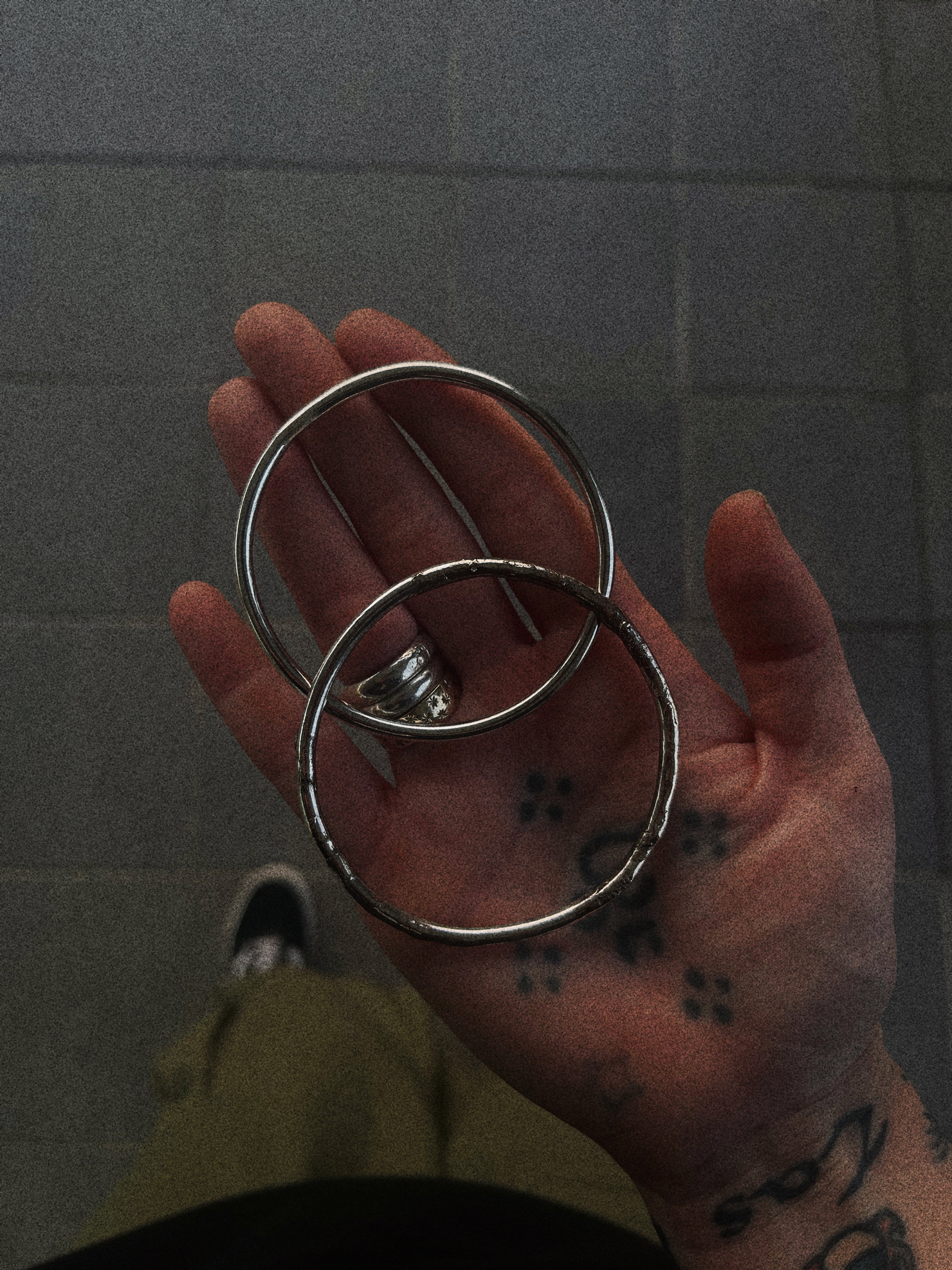 "Children of The Sun" Stacking Bangle (Sterling Silver)