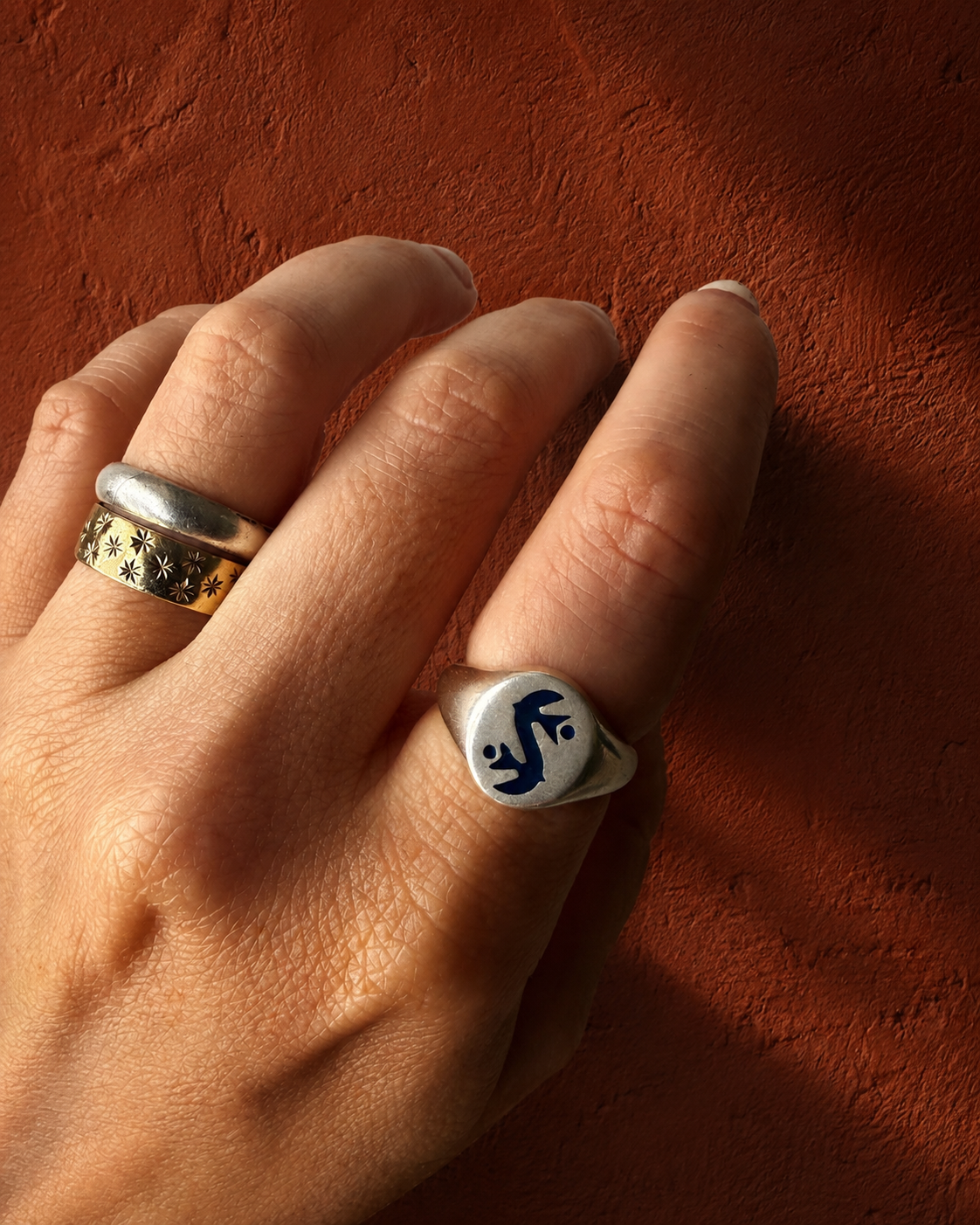 Birds of a Feather Signet Ring