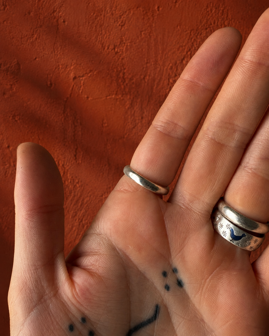 Birds of a Feather Signet Ring