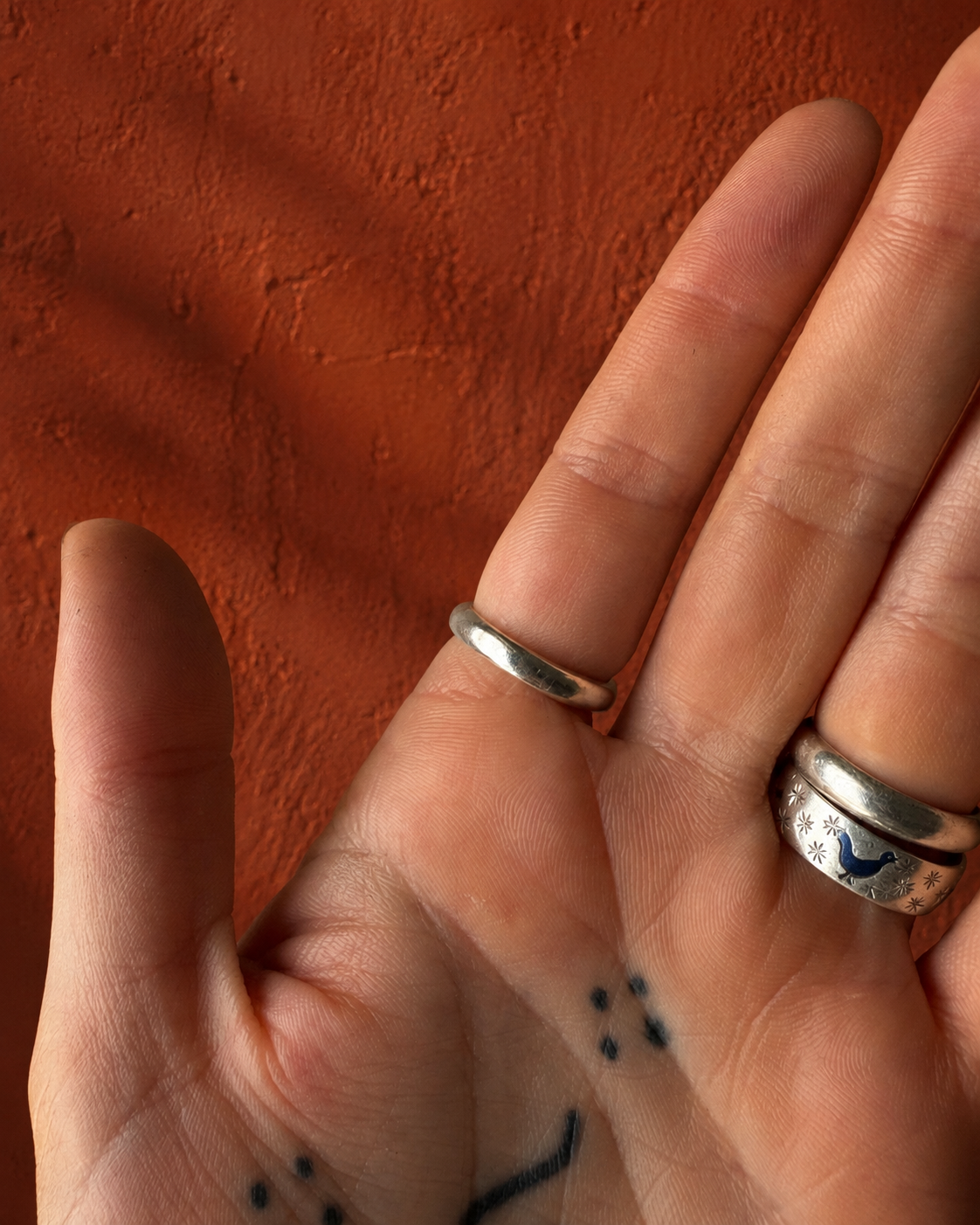 Birds of a Feather Signet Ring