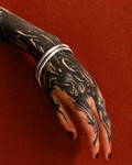 Raw Elegance "Luna" Bangle