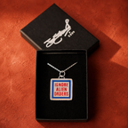 Official LOKI X JOE STRUMMER "Ignore Alien Orders" Necklace
