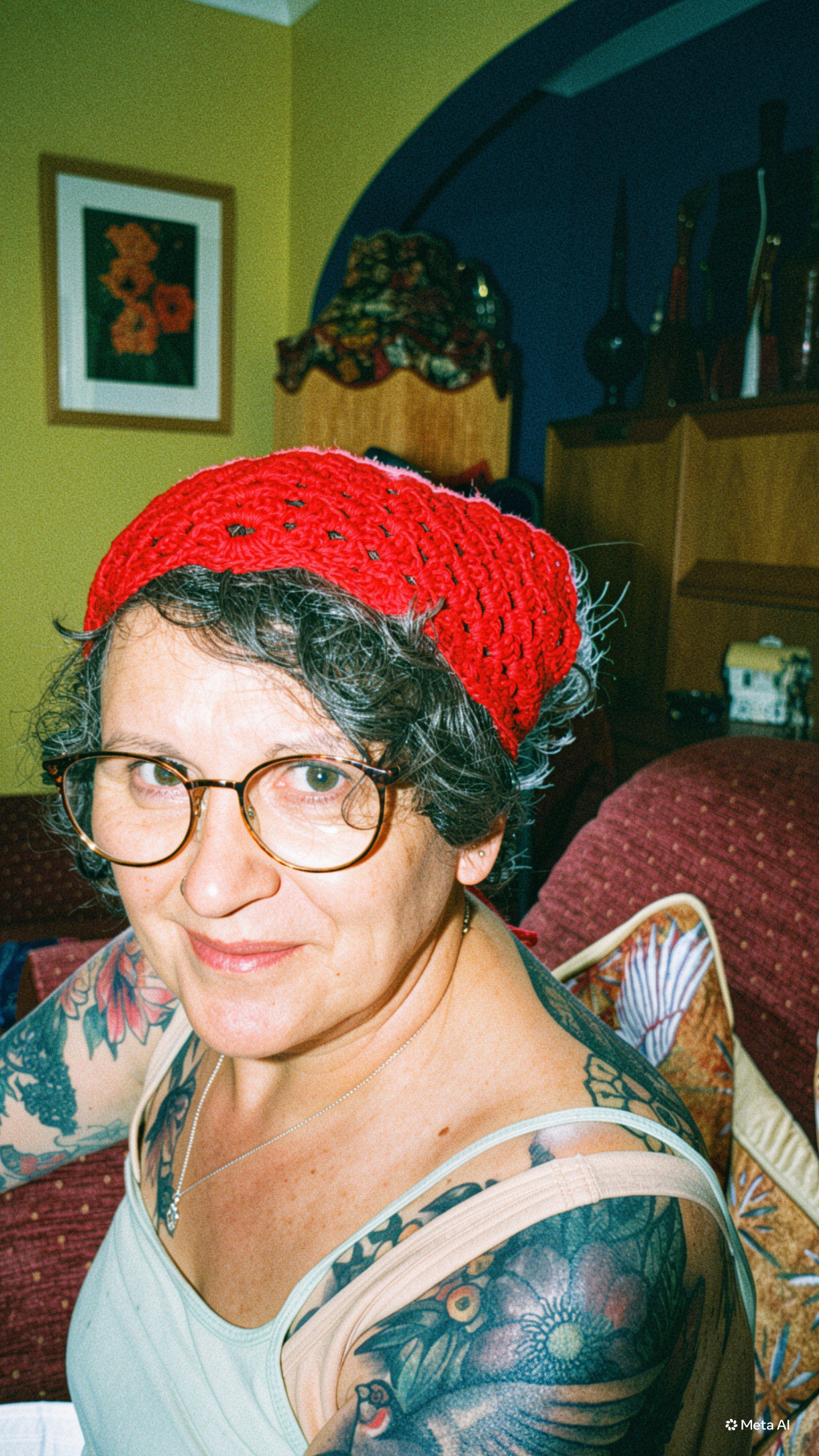 Limited Edition: Ruth Lane Community Crochet Headscarf