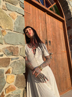 In Bloom Dress (Off White)