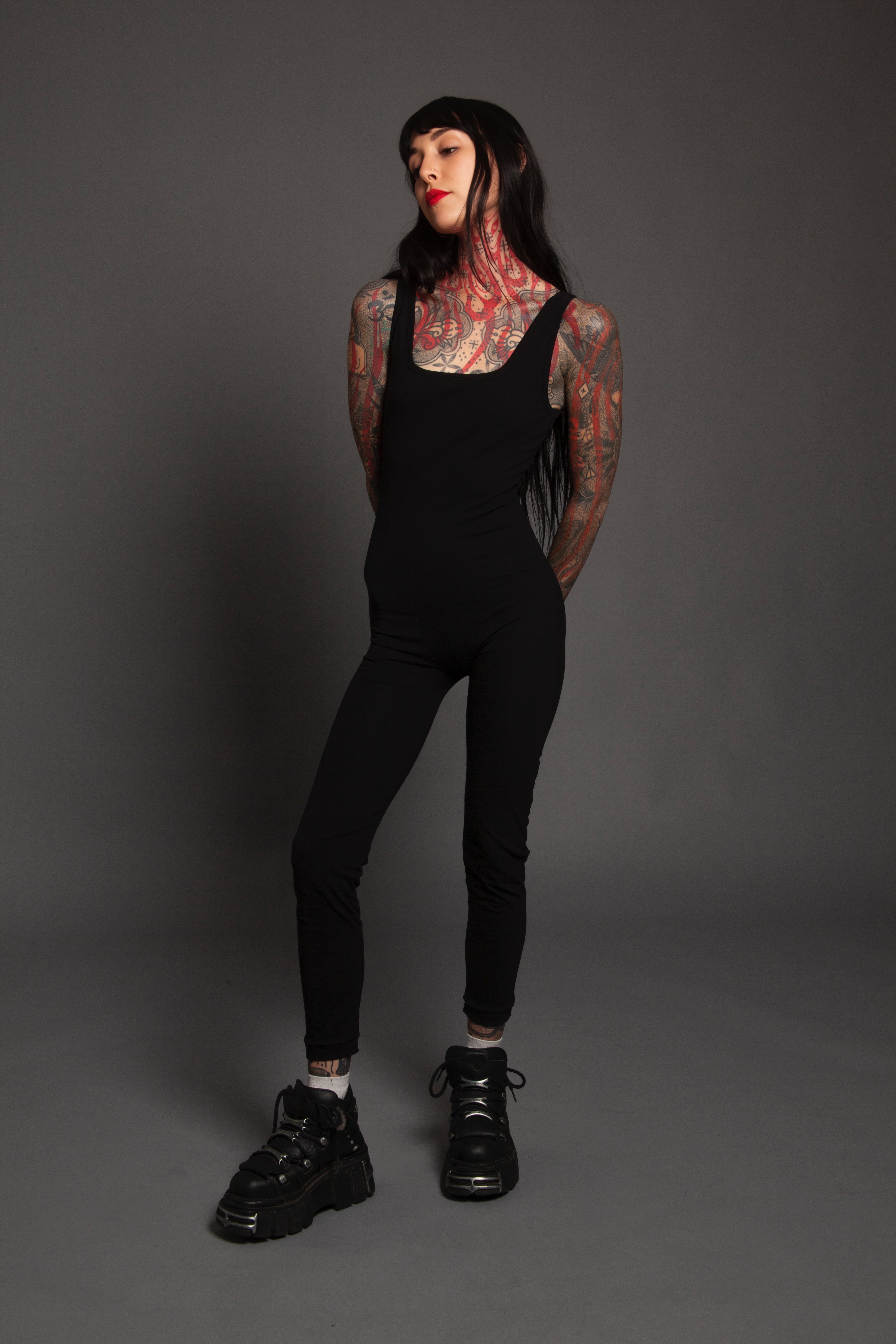 Form Fitting Jumpsuit