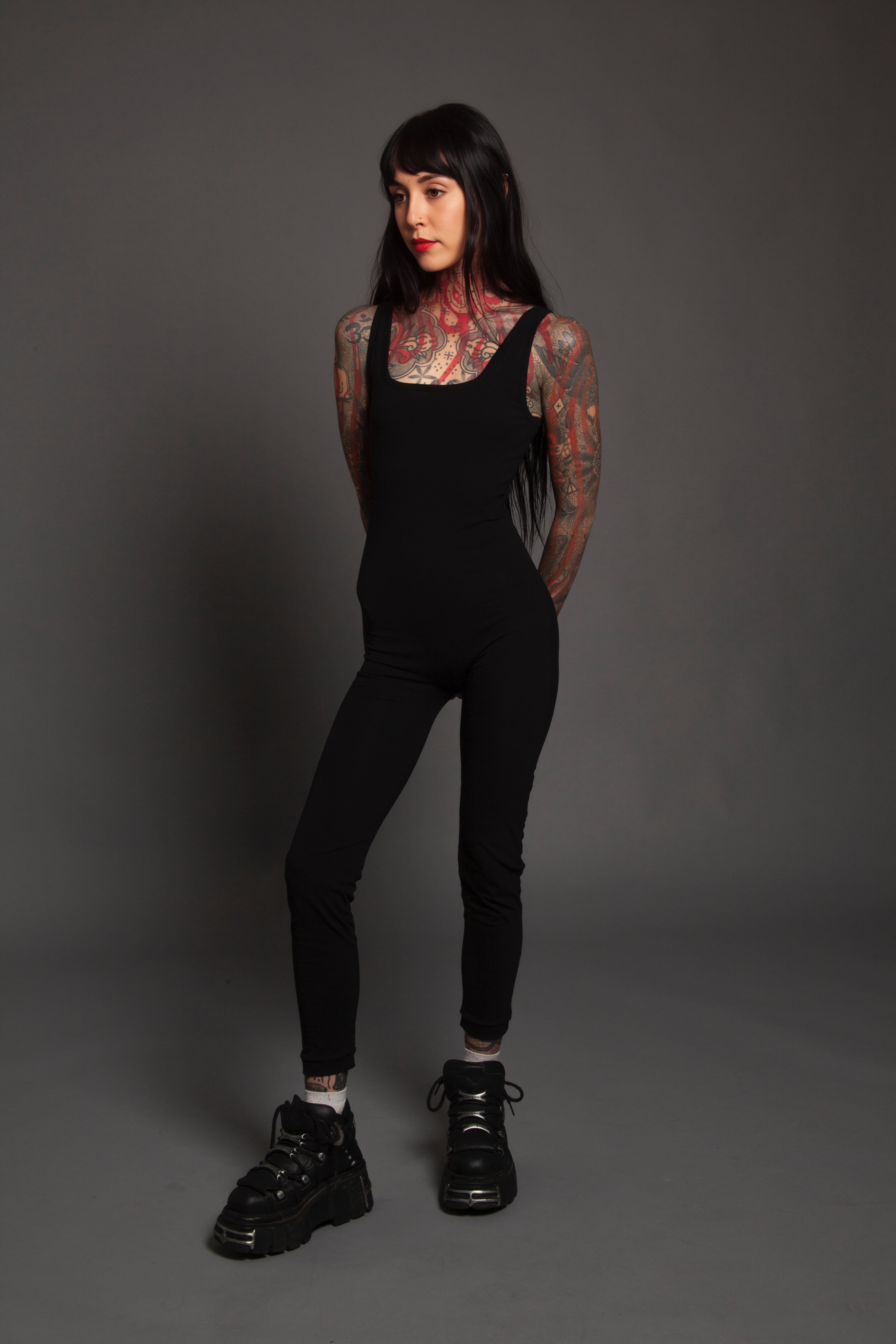 Form Fitting Jumpsuit